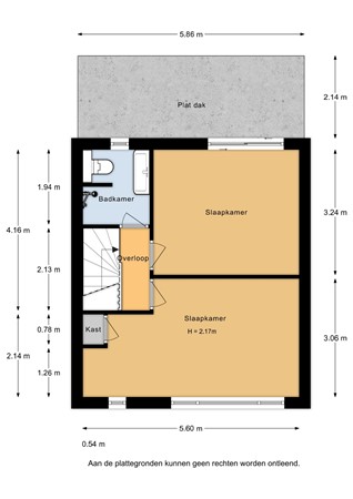 Floorplan - Noorder Kerkedijk 169, 3078 PD Rotterdam